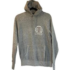 Vintage 80s Texas A&M Aggies Grey Hoodie Adult Small